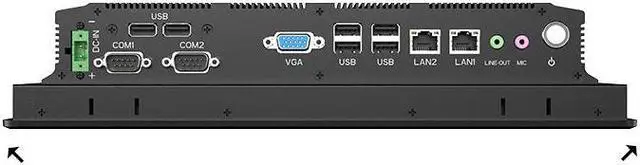 Alt view image 4 of 4 - DPC-5122S 12.1" Core i3/i5/i7 Resistive Industrial Panel PC (Bulk purchases)