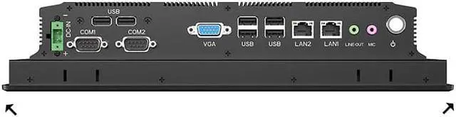 Alt view image 3 of 5 - DPC-5122S 12.1" Core i7 Resistive Industrial Panel PC (Bulk purchases)