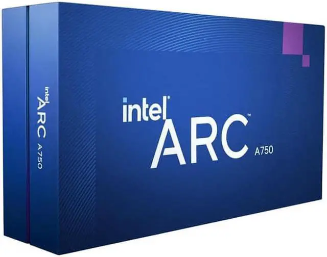Alt view image 5 of 5 - Intel Arc A750 8GB GDDR6 PCI Express 4.0 x16 Video Card gaming graphics card