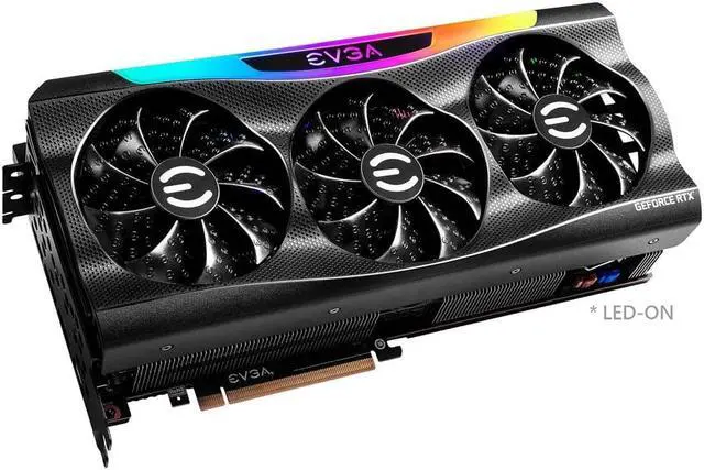 Alt view image 3 of 7 - EVGA GeForce RTX 3090 Ti FTW3 ULTRA GAMING, 24G-P5-4985-KR, 24GB GDDR6X, iCX3 Technology, ARGB LED, Metal Backplate, Includes eLeash Video Card