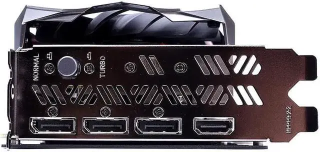 Alt view image 4 of 5 - Colorful iGame GeForce RTX 3080 Advanced OC 10G LHR GDDR6X Gaming Computer Graphics Card