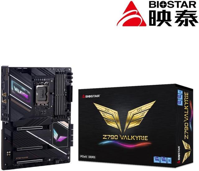 BIOSTAR Z790 VALKYRIE Gaming motherboard 4-DIMM / DDR5-6400+(OC 