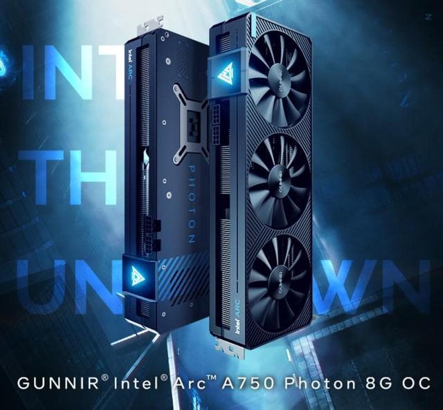 GUNNIR Intel Arc A750 Photon 8G OC 2400MHz GDDR6 Game Design Video