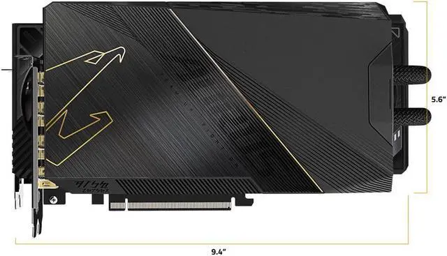 Alt view image 3 of 5 - GIGABYTE AORUS GeForce RTX 4090 XTREME WATERFORCE 24GB GDDR6X PCI Express 4.0 ATX Video Card GV-N4090AORUSX W-24GD