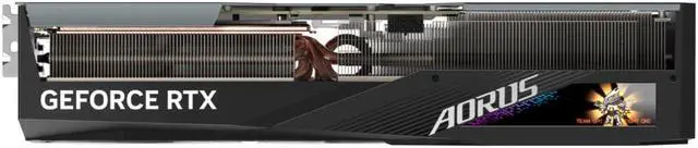 Alt view image 7 of 14 - GIGABYTE AORUS GeForce RTX 4090 MASTER 24GB GDDR6X PCI Express 4.0 x16 ATX Video Card GV-N4090AORUS M-24GD