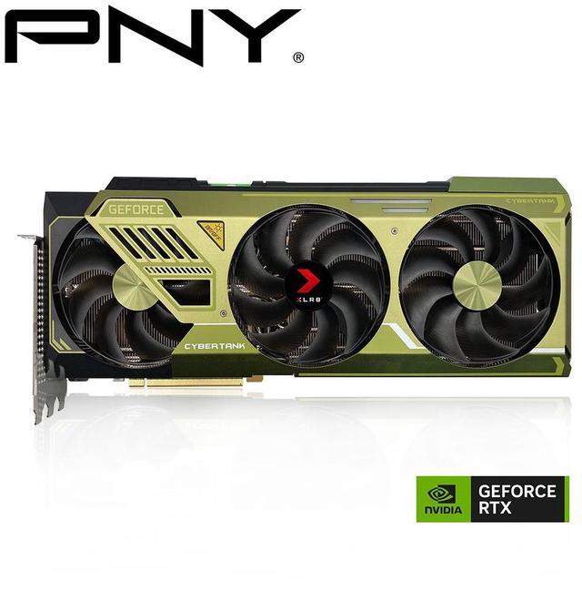 Main image of PNY XLR8 GeForce RTX4090 24GB DDR6X UPRISING three fan game display card DIY computer accessories