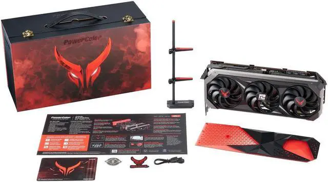 Alt view image 4 of 6 - PowerColor RED DEVIL Radeon RX 7900 XTX 24GB GDDR6 PCI Express 4.0 ATX Video Card Computer Game Accessories Game Graphics Card