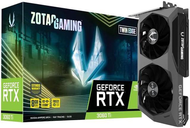 ZOTAC GAMING GeForce RTX 3060 Ti GDDR6X Twin Edge GPU Gaming
