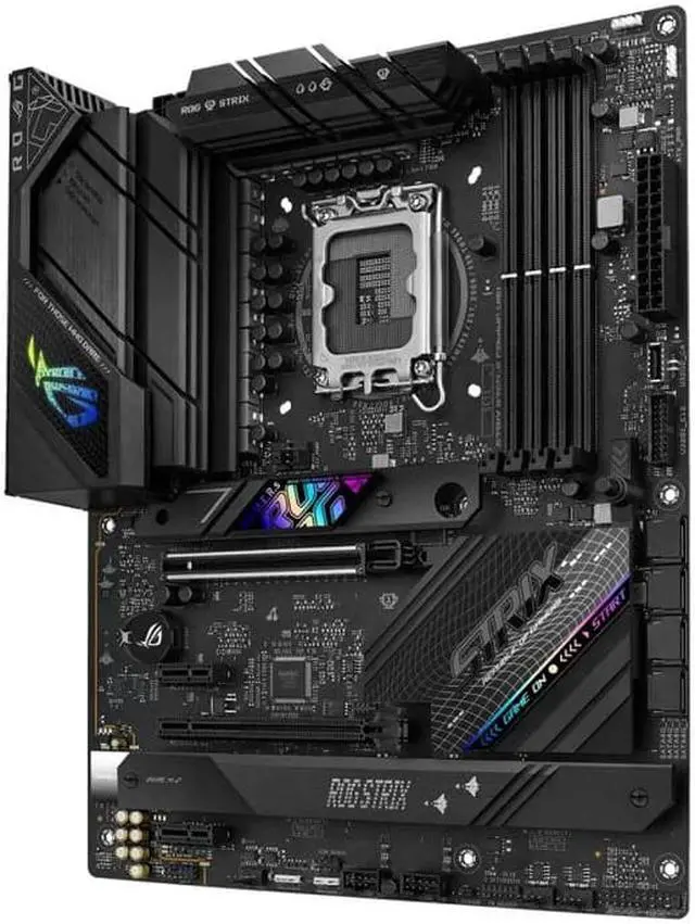 Alt view image 2 of 13 - ASUS ROG STRIX B760-F GAMING WIFI (13th and 12th Gen) LGA1700 Motherboard (ATX/Intel 2.5Gb+WI-FI 6E)