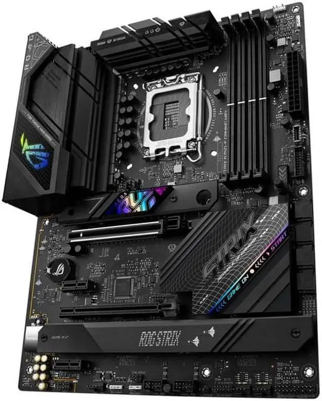 Alt view image 4 of 13 - ASUS ROG STRIX B760-F GAMING WIFI (13th and 12th Gen) LGA1700 Motherboard (ATX/Intel 2.5Gb+WI-FI 6E)