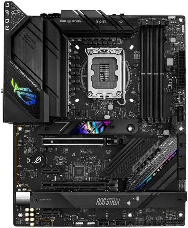 Alt view image 5 of 13 - ASUS ROG STRIX B760-F GAMING WIFI (13th and 12th Gen) LGA1700 Motherboard (ATX/Intel 2.5Gb+WI-FI 6E)
