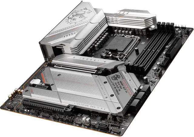 Alt view image 4 of 9 - MSI MPG Z790 EDGE WIFI LGA 1700 Intel Z790 SATA 6Gb/s DDR5 ATX Motherboard