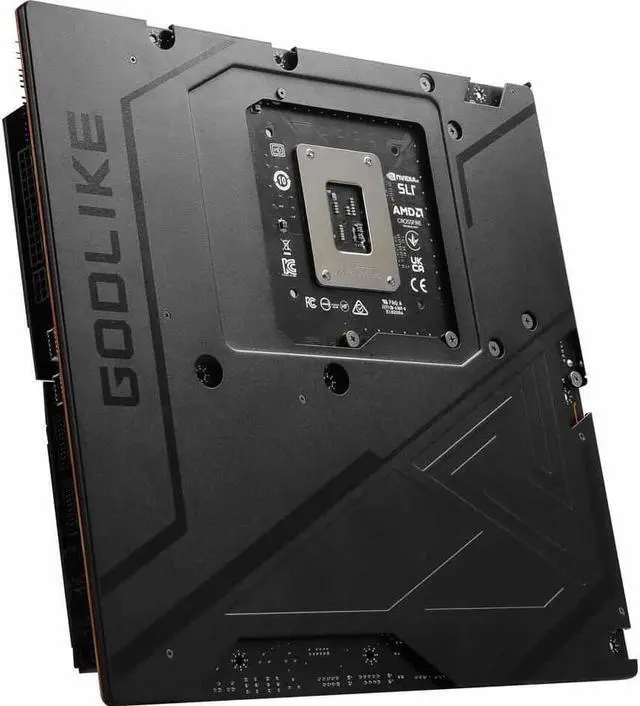 Alt view image 3 of 10 - MSI MEG Z790 GODLIKE LGA 1700 Intel Z790 SATA 6Gb/s DDR5 Extended ATX Motherboard