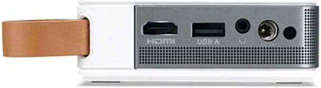 Alt view image 4 of 6 - Acer x Aopen PV11 ,AOPEN Flip Micro Projector PV11 Home Projector, Built-in 5200mAh Battery, LED Super Long-lasting Light Source