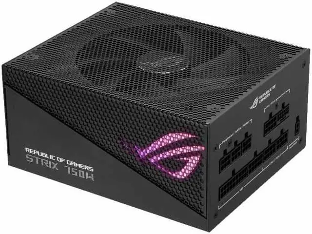 Alt view image 2 of 7 - ASUS ROG STRIX AURA 750W Gold Aura Edition power supply