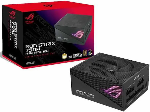 Main image of ASUS ROG STRIX AURA 750W Gold Aura Edition power supply