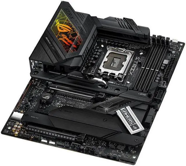 Alt view image 5 of 5 - ASUS ROG STRIX Z790-H Gaming (WiFi 6E) LGA 1700(Intel12th&13th Gen) ATX gaming motherboard