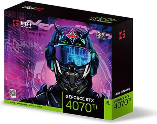 Alt view image 2 of 5 - Gainward RTX 4070Ti Star Fantasy OC 12GB GDDR6X E-sports game graphics card