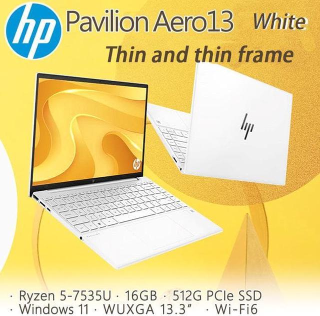 HP Pavilion Aero 13-be2014AU,AMD Ryzen 5-7535U/16G/512G PCIe SSD