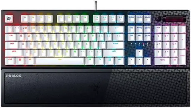 Main image of Razer BlackWidow V3 - Green Switch - Roblox Edition English Keyboard, Mechanical Gaming Keyboard with Razer Chroma RGB Function