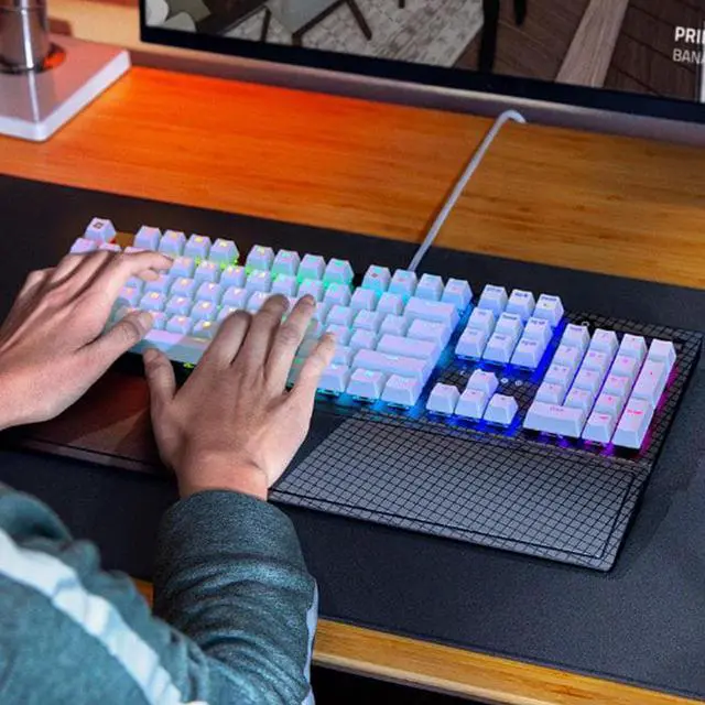 Alt view image 3 of 3 - Razer BlackWidow V3 - Green Switch - Roblox Edition English Keyboard, Mechanical Gaming Keyboard with Razer Chroma RGB Function