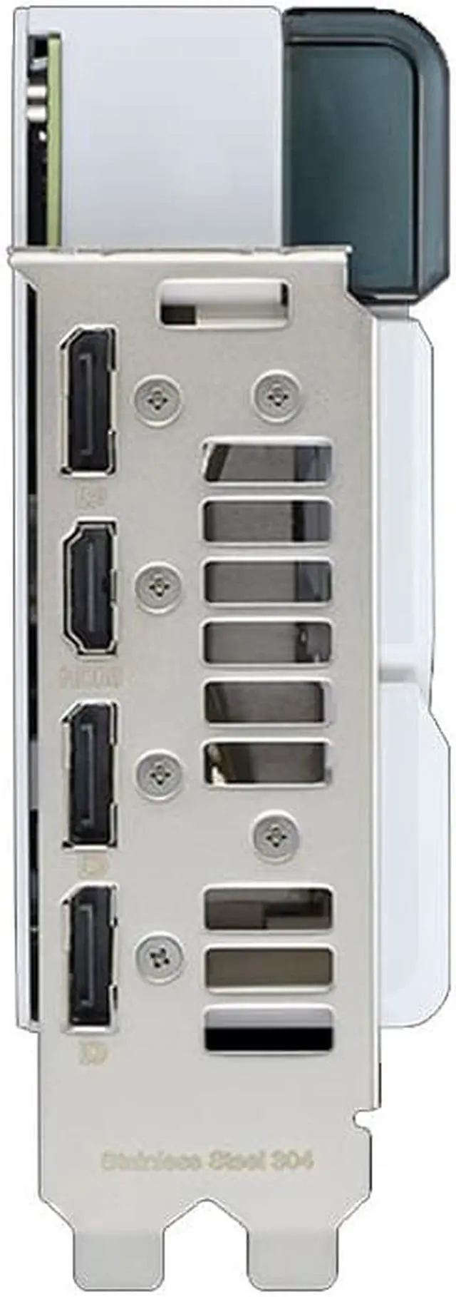 Alt view image 3 of 7 - ASUS Dual GeForce RTX 4070 White OC Overclocked Edition 12GB GDDR6X Gaming Graphics Card [DUAL-RTX4070-O12G-WHITE]