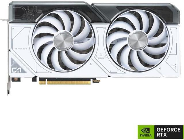 ASUS Dual GeForce White RTX 4070 OC Edition 12GB GDDR6X Graphic Card  DUAL-RTX4070-O12G-WHITE