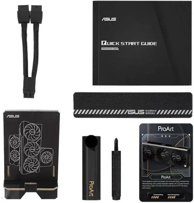 Alt view image 4 of 10 - ASUS ProArt GeForce RTX 4070 Ti 12GB OC overclocked GDDR6X graphics card offers an elegant and minimalist style, providing creators with excellent graphics performance