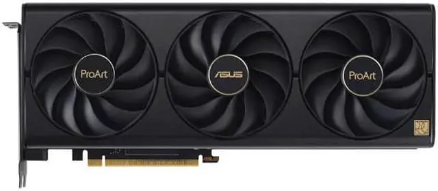 Alt view image 2 of 10 - ASUS ProArt GeForce RTX 4070 Ti 12GB OC overclocked GDDR6X graphics card offers an elegant and minimalist style, providing creators with excellent graphics performance