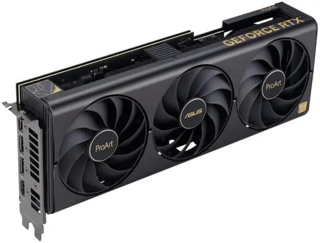 Alt view image 6 of 10 - ASUS ProArt GeForce RTX 4070 Ti 12GB OC overclocked GDDR6X graphics card offers an elegant and minimalist style, providing creators with excellent graphics performance
