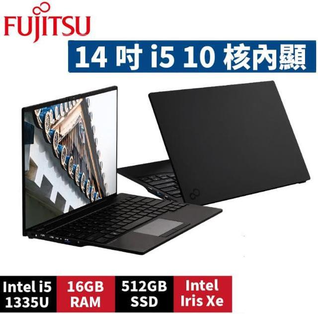 Fujitsu UH-X FPC02679LK [Black]i5-1355U/16G/512GB/Iris Xe/Intel EVO  Japanese Ultra Light weight Notebook Taiwan Edition