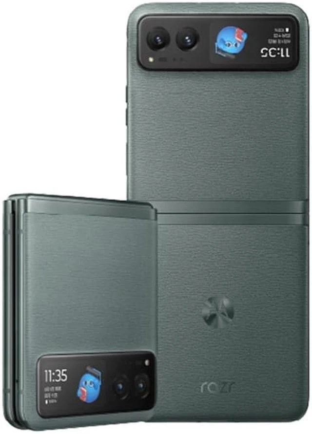 Main image of Motorola Razr 40 Folding screen phone 8G+256G Dual screen phone 2023 model Snapdragon 8+ Gen 1/Olive Gray Green/Tofu White 6.9-inch mobile phone