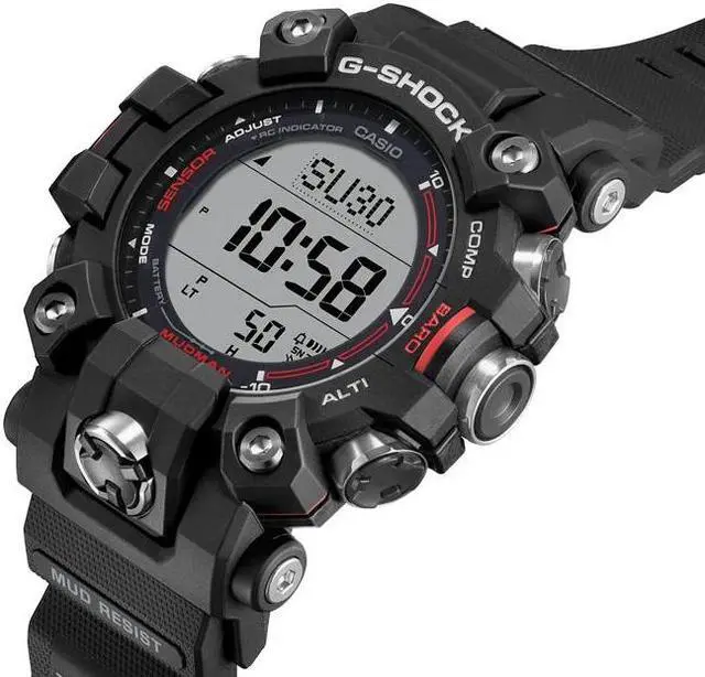 Alt view image 2 of 8 - Casio G-SHOCK Series MASTER OF G - LAND MUDMAN Solar Quartz Watch GW-9500-1