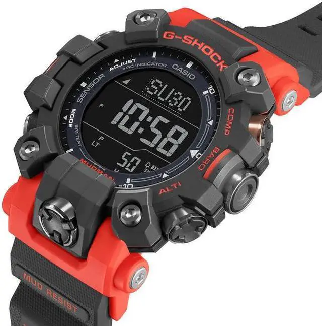 Alt view image 2 of 8 - Casio G-SHOCK Series MASTER OF G - LAND MUDMAN Solar Quartz Watch GW-9500-1A4