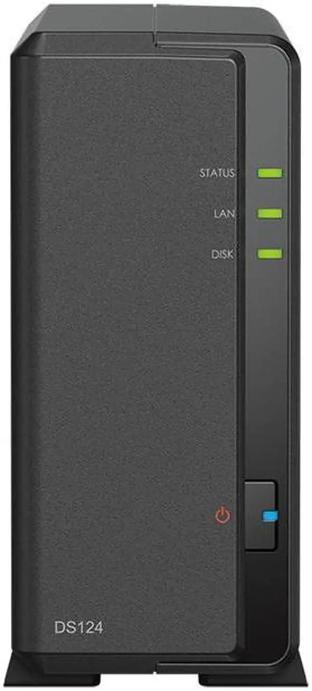 Alt view image 3 of 6 - 2023 Synology DiskStation DS124 (1Bay/Realtek/1GB) NAS Network Storage Server