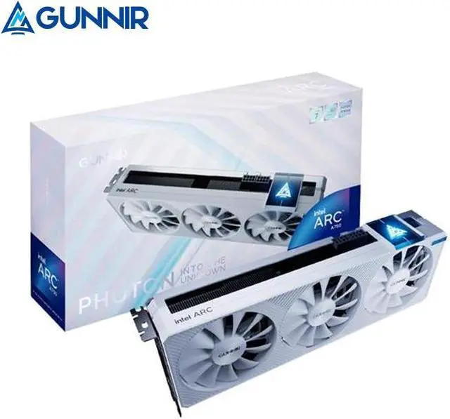 Alt view image 3 of 3 - GUNNIR Intel Arc A750 Photon 8G OC W game graphics card