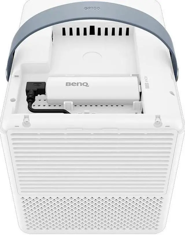 Alt view image 4 of 6 - BenQ GP100 Micro Portable Projector Home Small Projector 1000ANSI Lumens