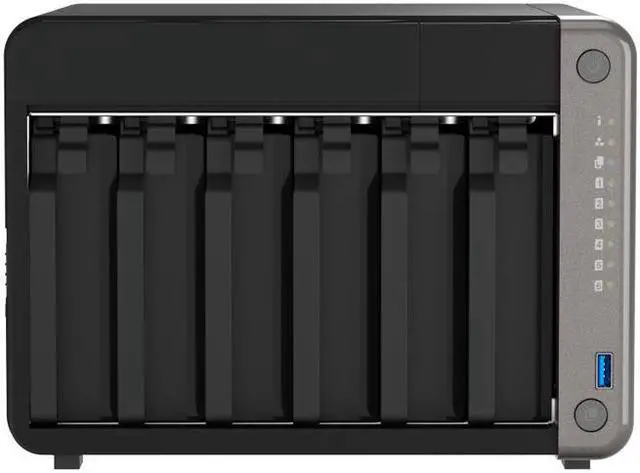 Alt view image 5 of 5 - QNAP TS-AI642-8G 6-bay private cloud server host AI NAS special machine network storage hard disk server