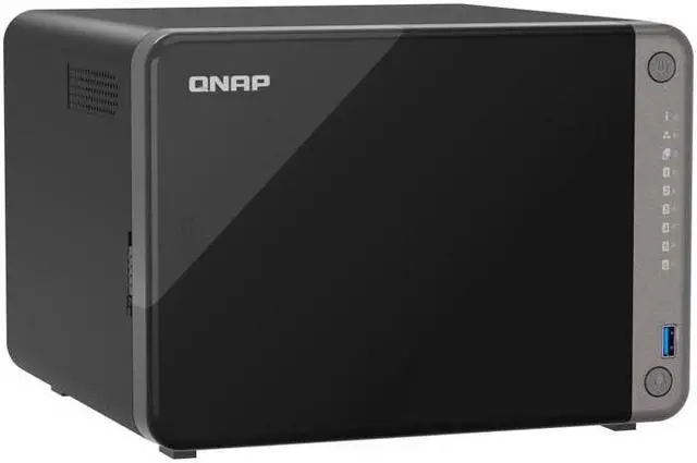 Alt view image 4 of 5 - QNAP TS-AI642-8G 6-bay private cloud server host AI NAS special machine network storage hard disk server