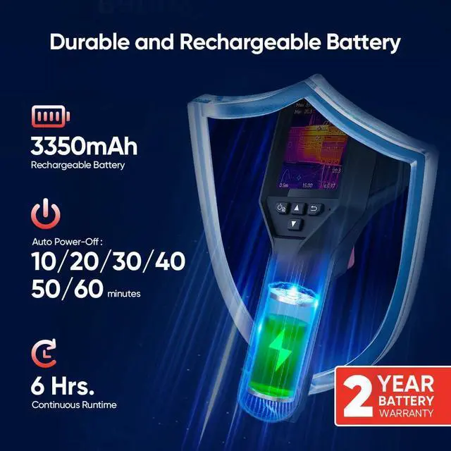 Alt view image 3 of 5 - HIKMICRO B10 Handheld Infrared Thermal Imager (Imager Thermal Imager Thermal Sensing Lens Thermal Imager)