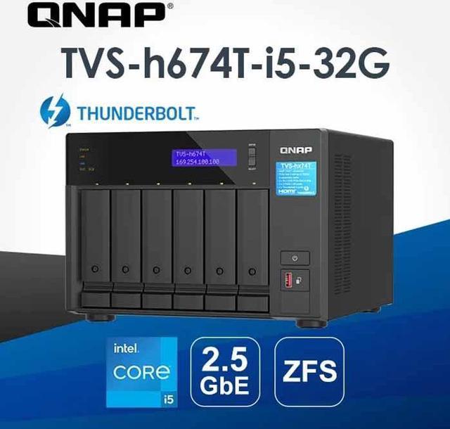 QNAP TVS-h674T NAS review