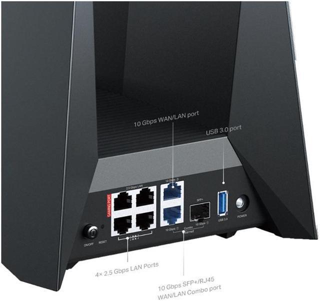 Alt view image 5 of 5 - TP-Link Archer GE800 Wi-Fi 7 BE19000 Tri-band Gaming 10 Gigabit Wireless Network Router (WiFi 7 Sharer/Dual 10G/RGB)