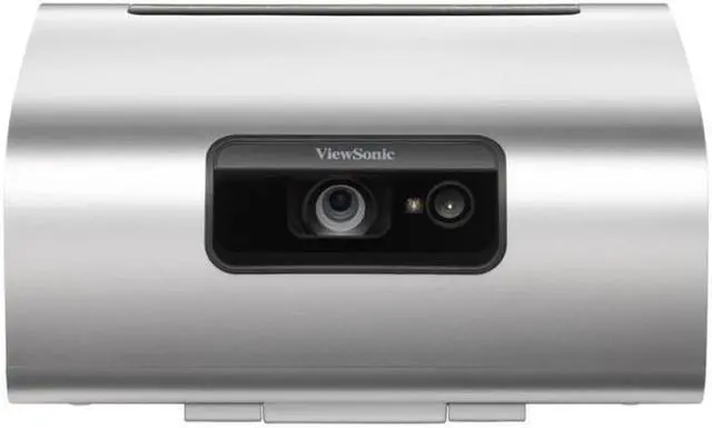 Alt view image 2 of 5 - ViewSonic M10 High Bright RGB 3Color Laser Wireless Home Theater Micro Projector