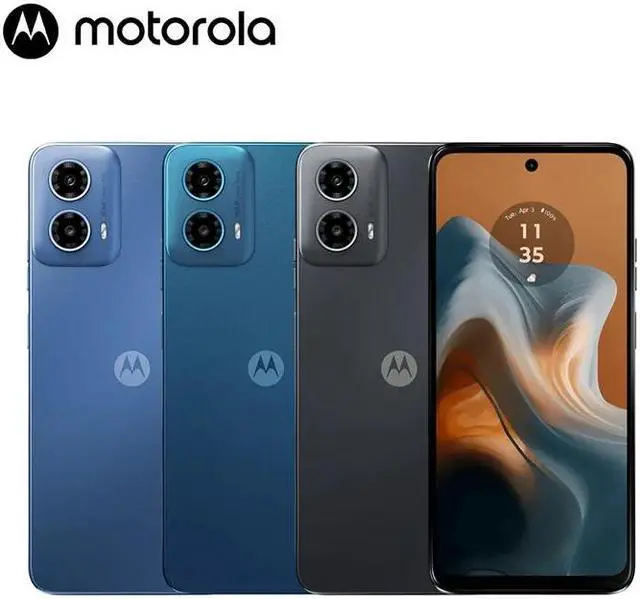 Main image of Motorola moto G34 4GB+64GB 5G Smartphone 6.5-inch Backup Phone/Elderly Phone (Black)