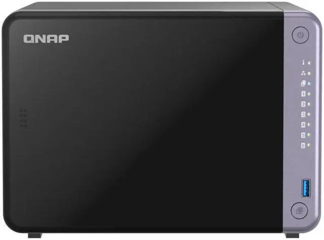 Alt view image 5 of 5 - QNAP 2024 TS-632X-4G network storage NAS desktop home server private cloud 6 bay