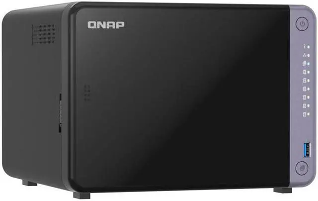 Alt view image 2 of 5 - QNAP 2024 TS-632X-4G network storage NAS desktop home server private cloud 6 bay
