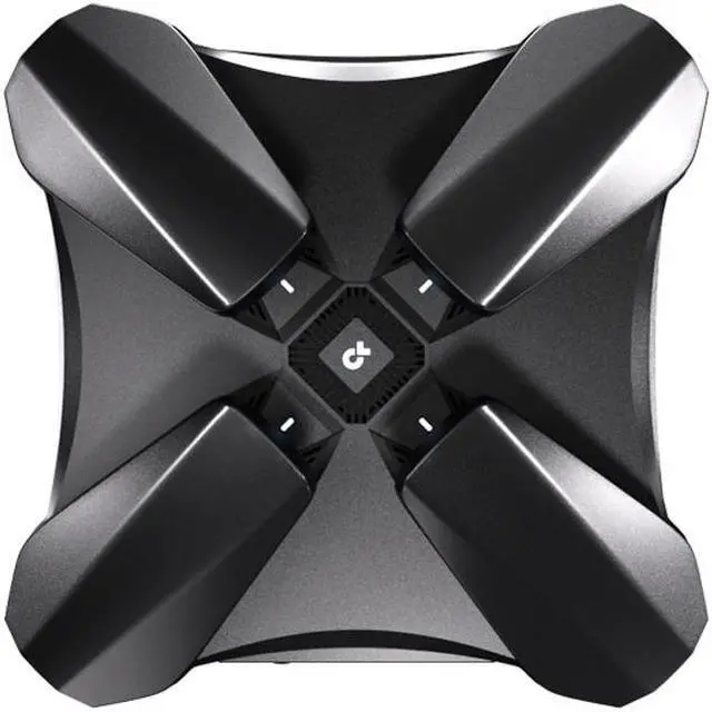 Alt view image 2 of 3 - TP-Link Archer AXE200 Omni WiFi 6E AXE10000 Tri-Band Wireless Network Router