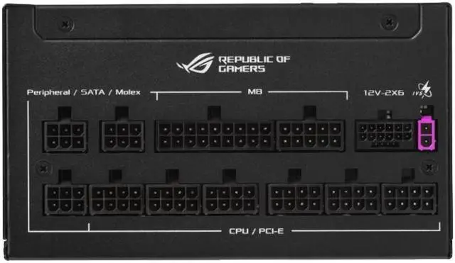 Alt view image 6 of 7 - ASUS ROG STRIX 1200W Platinum Power Supply.---International Version No Warranty, [Shipping in 7 working days]