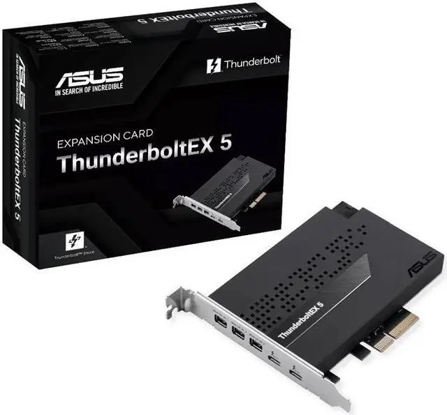 Alt view image 2 of 5 - ASUS ThunderboltEX 5 Expansion Card,Dual Thunderbolt 5 USB-C ports [International version - no warranty] Please confirm compatibility before placing an order