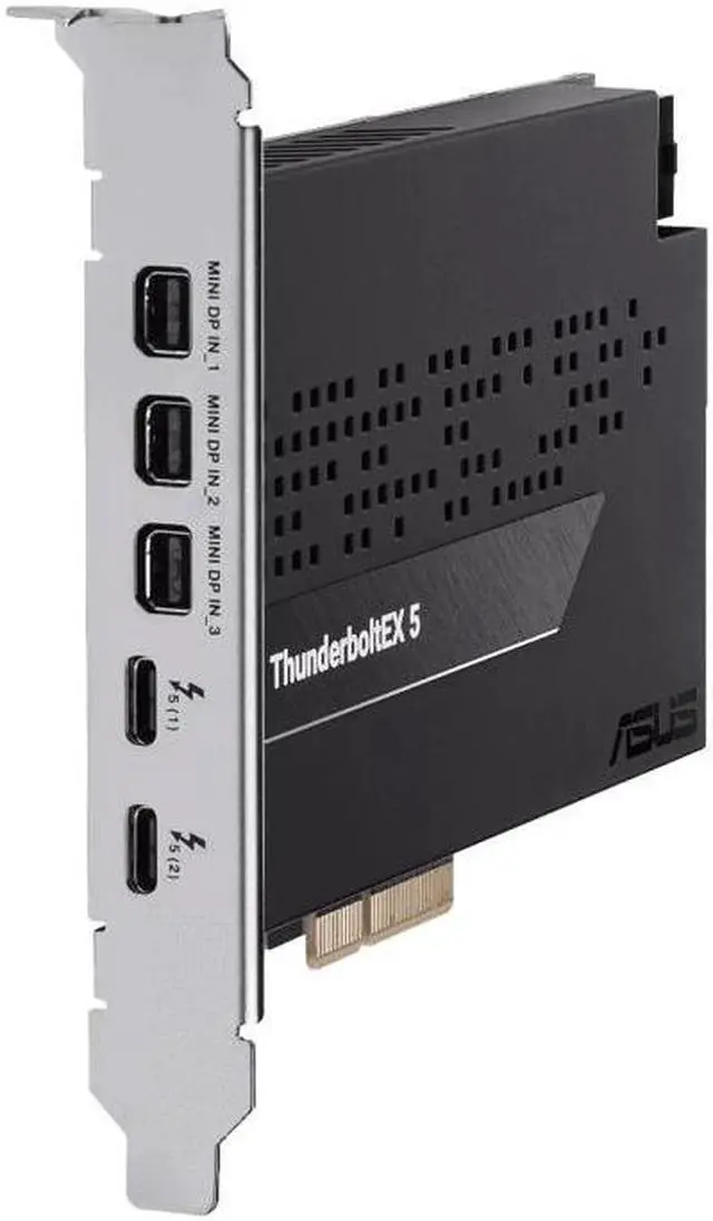 Alt view image 3 of 5 - ASUS ThunderboltEX 5 Expansion Card,Dual Thunderbolt 5 USB-C ports [International version - no warranty] Please confirm compatibility before placing an order